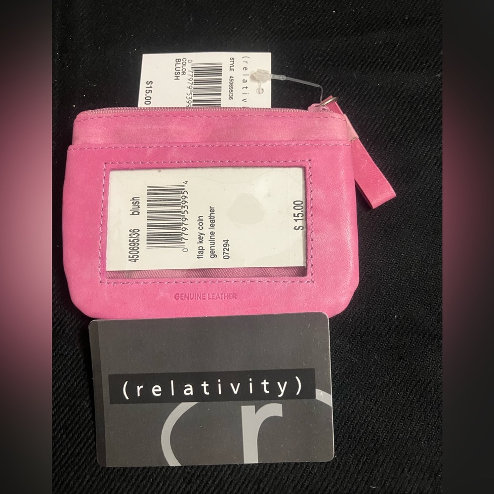 Relativity Pink Coin Purse - Picture 2 of 7